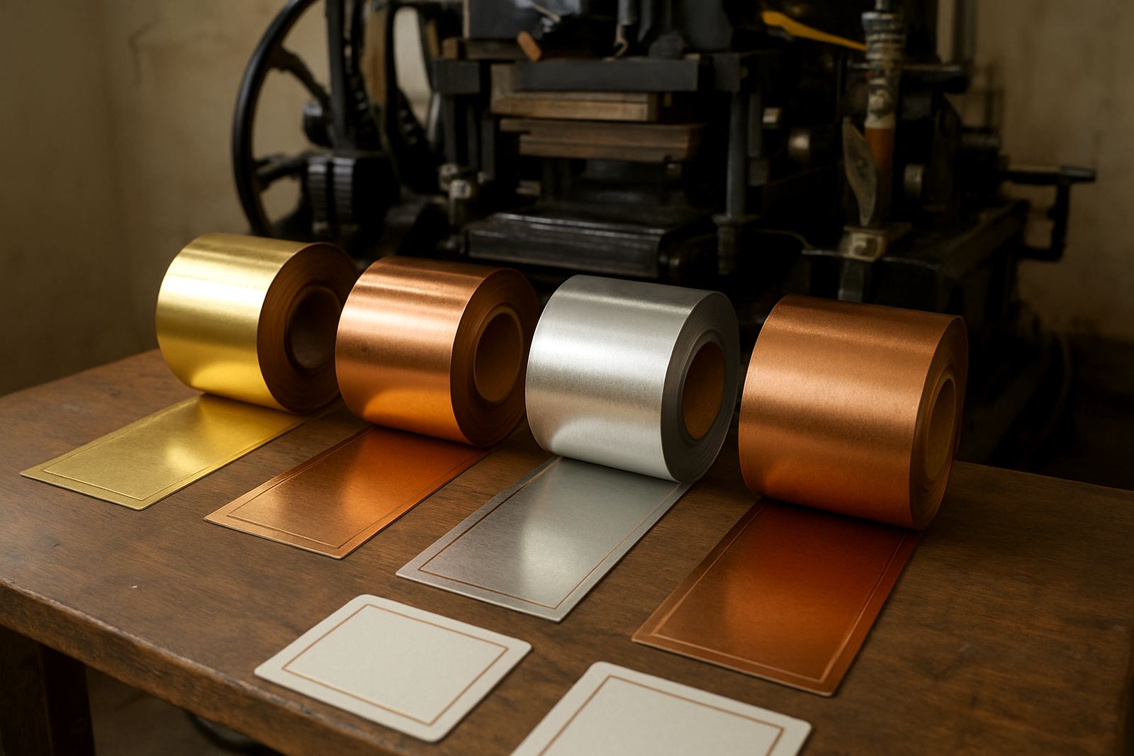 Metallic Vs Pigment Foil