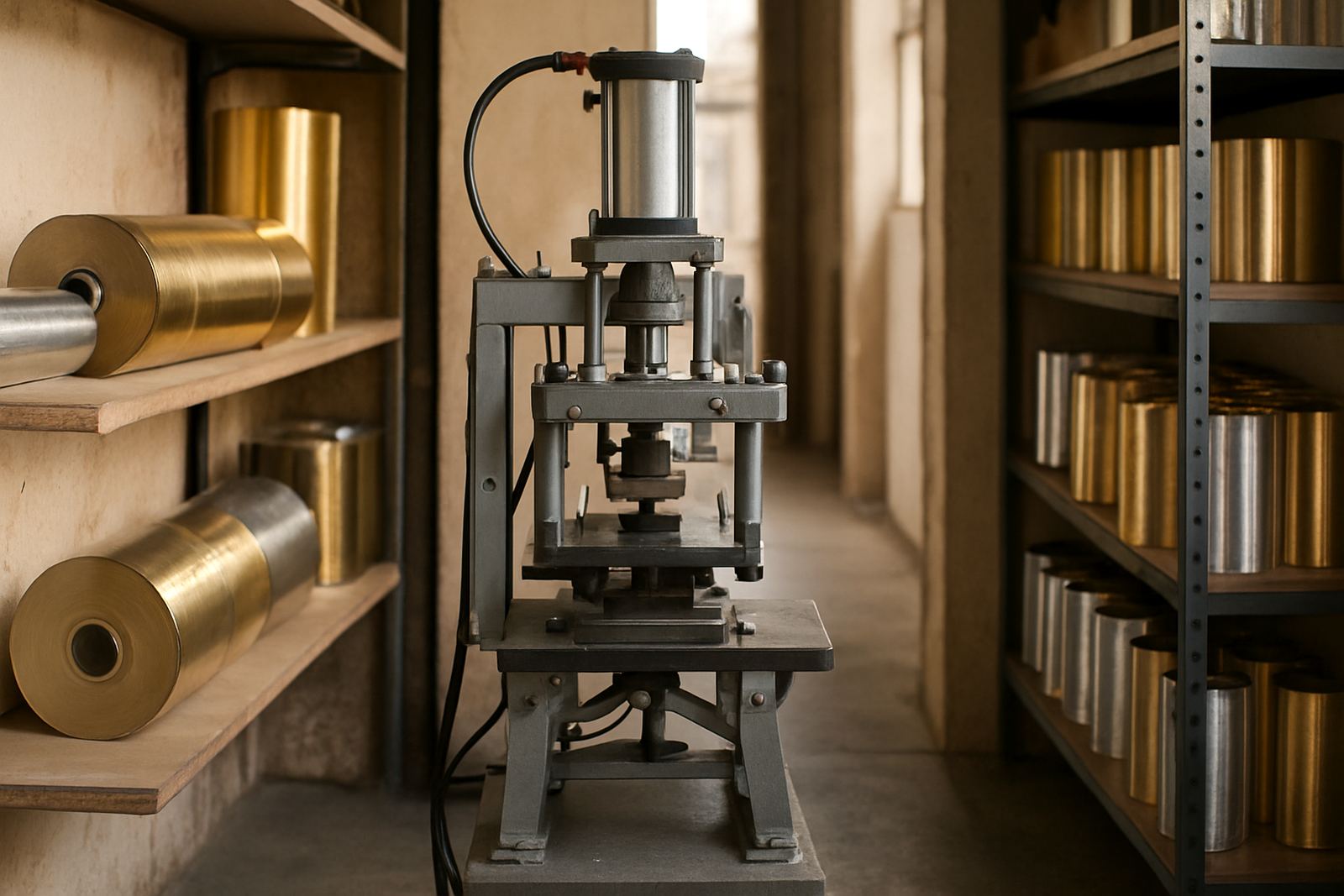 Compact Pneumatic Press