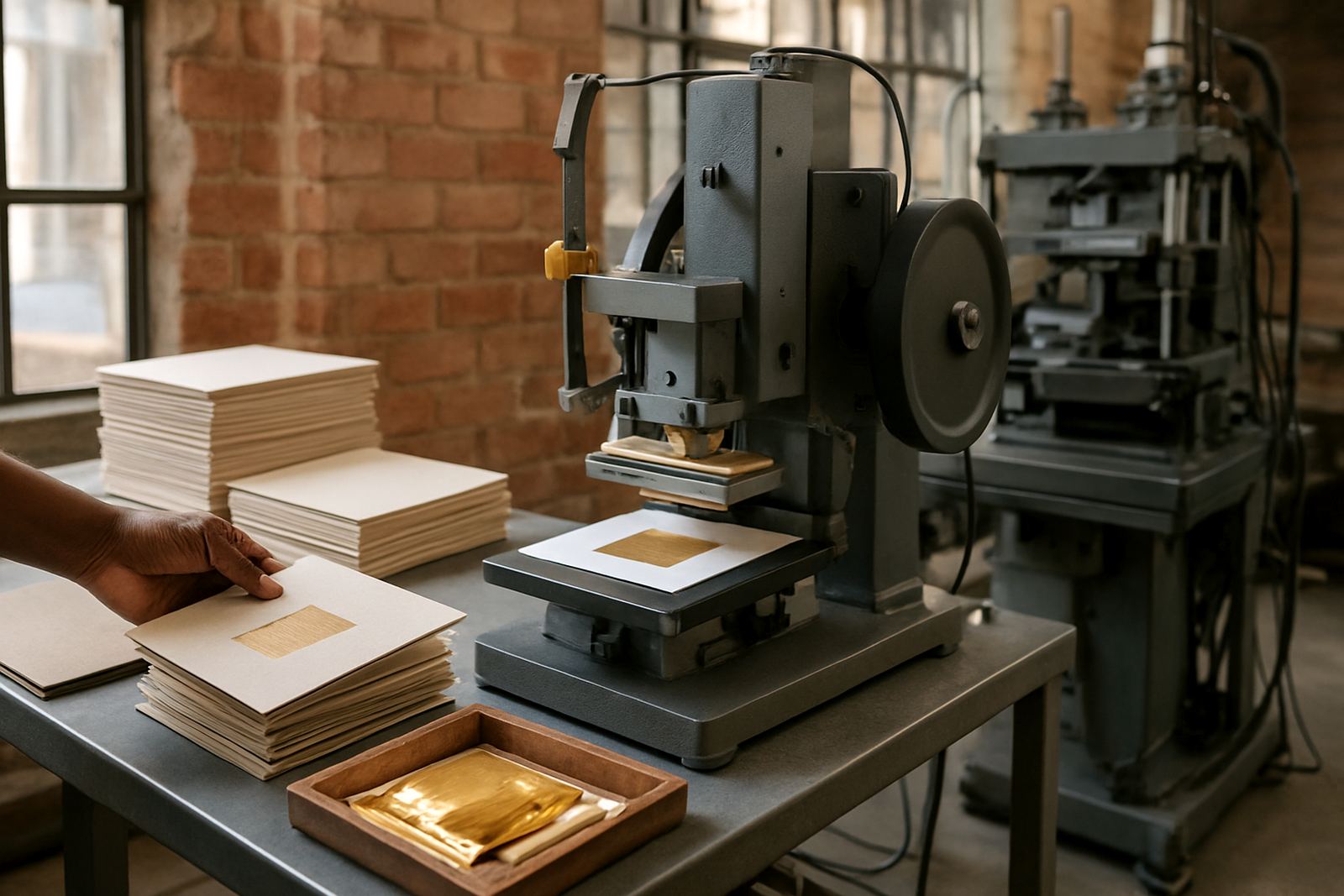 Folder Cover Press
