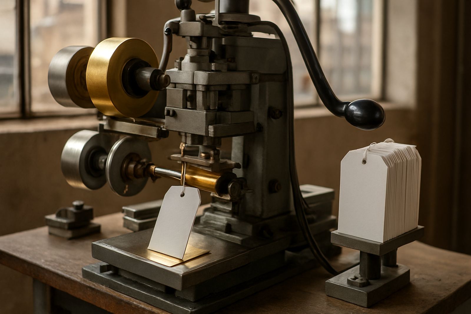 Tag Foil Press